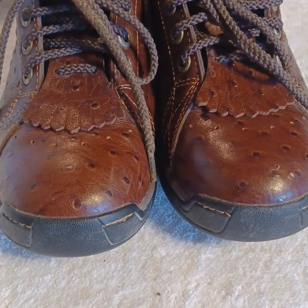 Roper boots brown leather boots men's size 7.5, 40.5 EUR